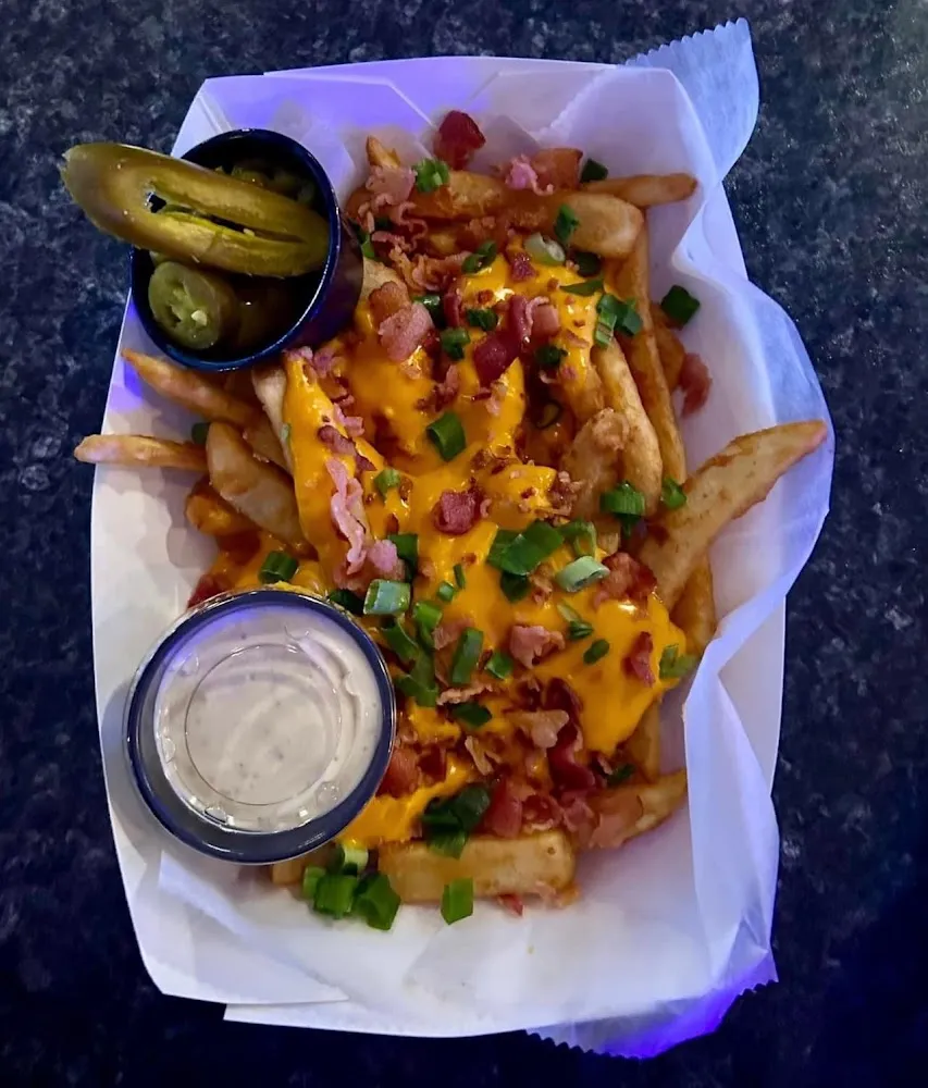 Loaded Fries with Bacon and Cheese
